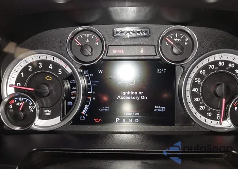 2015 Ram 1500 Laramie из США, поврежденный, VIN 1C6RR7VMXFS662819